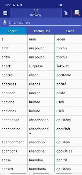 Play Portuguese Czech Dictionary  and enjoy Portuguese Czech Dictionary with UptoPlay