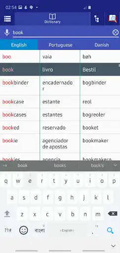 Play Portuguese Danish Dictionary
