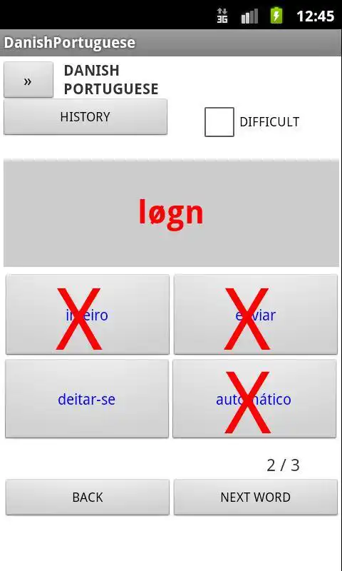 Play Portuguese Danish Dictionary