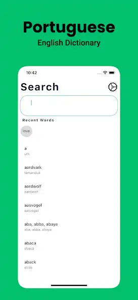 Play Portuguese Dictionary English  and enjoy Portuguese Dictionary English with UptoPlay