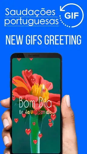 Play APK Portuguese Good Morning Good Day Gifs Images  and enjoy Portuguese Good Morning Good Day Gifs Images with UptoPlay com.TopIdeaDesign.Portuguese.Gifs.BomDiaDesejos