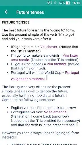 Play Portuguese Grammar as an online game Portuguese Grammar with UptoPlay