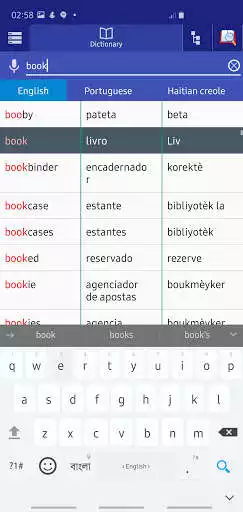 Play Portuguese Haitian Creole Dictionary as an online game Portuguese Haitian Creole Dictionary with UptoPlay