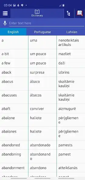 Play Portuguese Latvian Dictionary  and enjoy Portuguese Latvian Dictionary with UptoPlay