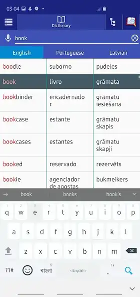 Play Portuguese Latvian Dictionary as an online game Portuguese Latvian Dictionary with UptoPlay
