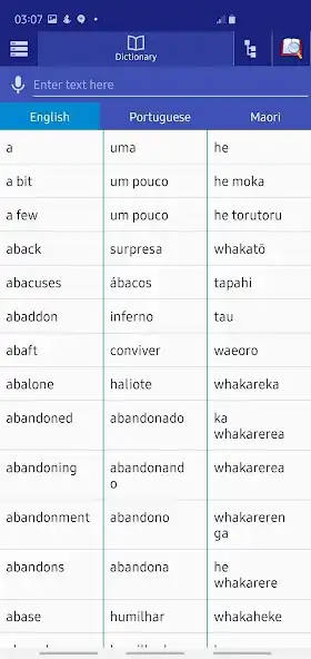 Play Portuguese Maori Dictionary  and enjoy Portuguese Maori Dictionary with UptoPlay