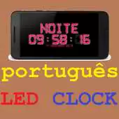 Free play online Portuguese Night LED Clock APK
