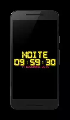 Play Portuguese Night LED Clock