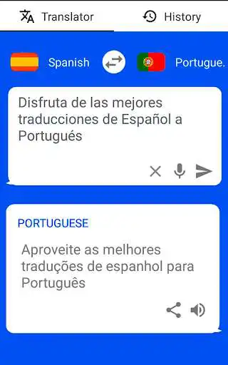 Play Portuguese Spanish Translator ( Text to Speech ) as an online game Portuguese Spanish Translator ( Text to Speech ) with UptoPlay