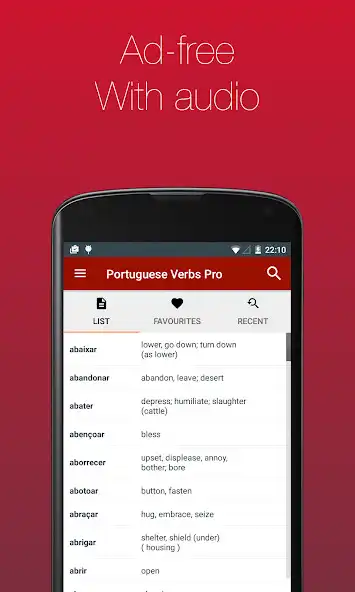 Play Portuguese Verb Conjugator Pro  and enjoy Portuguese Verb Conjugator Pro with UptoPlay