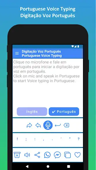 Play Portuguese Voice Typing App  and enjoy Portuguese Voice Typing App with UptoPlay
