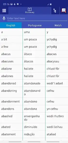 Play Portuguese Welsh Dictionary  and enjoy Portuguese Welsh Dictionary with UptoPlay
