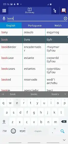 Play Portuguese Welsh Dictionary as an online game Portuguese Welsh Dictionary with UptoPlay