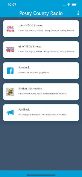 Play Posey County Radio and enjoy Posey County Radio with UptoPlay Play Posey County Radio and enjoy Posey County Radio with UptoPlay