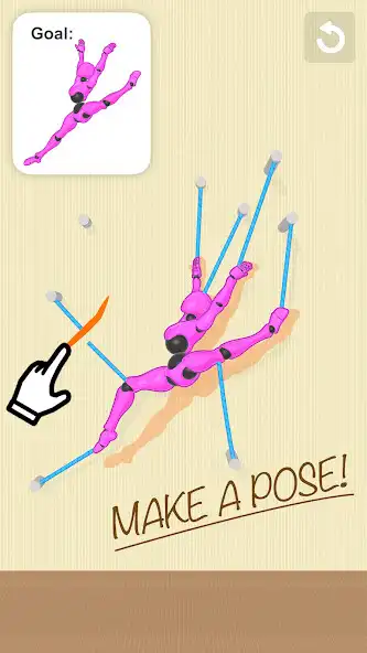 Play Posing Cut: Marionette Puzzle  and enjoy Posing Cut: Marionette Puzzle with UptoPlay