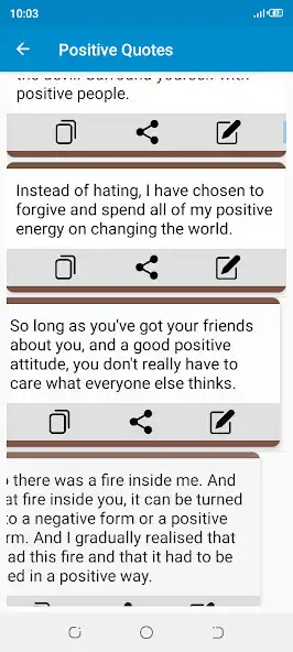 Play Positive Quotes App as an online game Positive Quotes App with UptoPlay