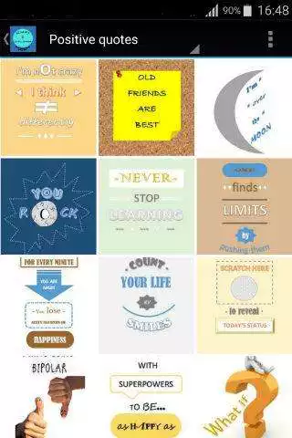 Play Positive Quotes Wallpapers