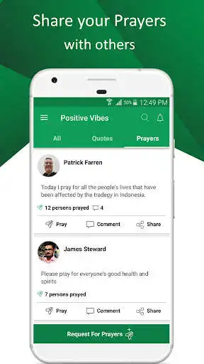 Play Positive Vibes - Quotes, Meditation  Life Tips as an online game Positive Vibes - Quotes, Meditation  Life Tips with UptoPlay
