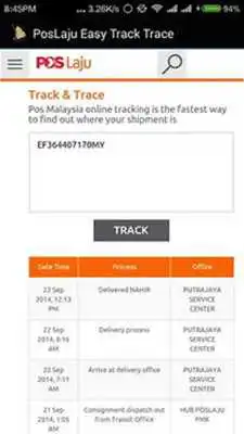 Play PosLaju Easy Track Trace