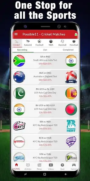 Play Possible11 Fantasy Sports  and enjoy Possible11 Fantasy Sports with UptoPlay