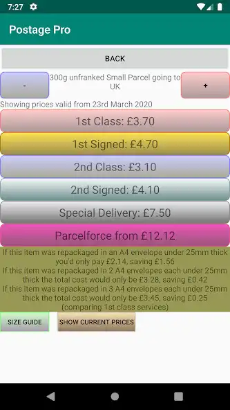 Play Postage Pro UK (April 2022) as an online game Postage Pro UK (April 2022) with UptoPlay