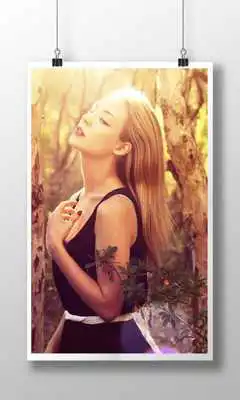 Play poster frame