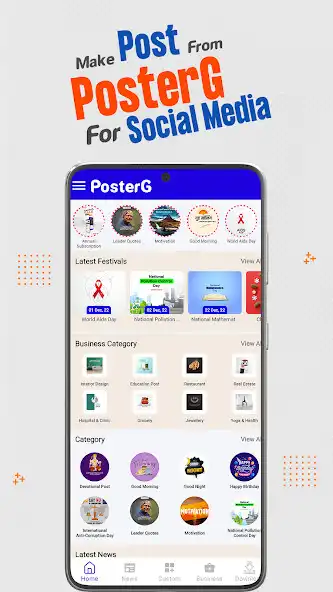 Play PosterG Festival Poster Maker as an online game PosterG Festival Poster Maker with UptoPlay