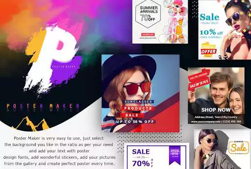 Play Poster Maker, Banner, Flyer, Ads, Card Designer