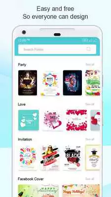 Play Poster Maker, Banner, Flyer, Ads, Card Designer