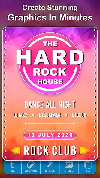 Play Poster Maker: Creative Arts, F as an online game Poster Maker: Creative Arts, F with UptoPlay