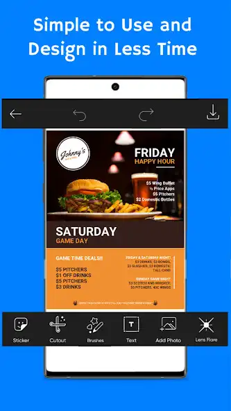 Play Poster Maker Design App as an online game Poster Maker Design App with UptoPlay