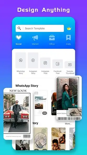 Play Poster Maker - Flyer Maker Art as an online game Poster Maker - Flyer Maker Art with UptoPlay