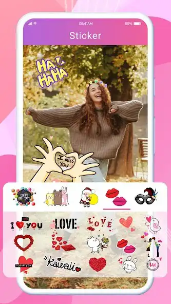 Play Poster  Sticker -Photo Editor as an online game Poster  Sticker -Photo Editor with UptoPlay