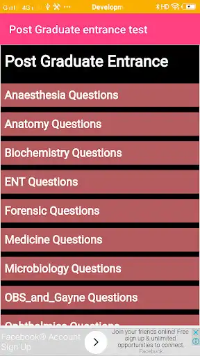 Play Post Graduate entrance test as an online game Post Graduate entrance test with UptoPlay