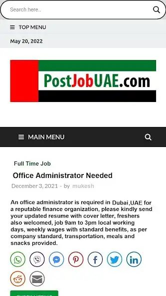 Play Post Job UAE, Find List Jobs  and enjoy Post Job UAE, Find List Jobs with UptoPlay