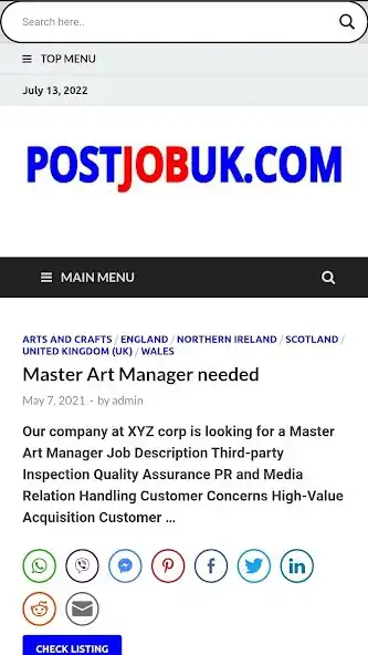 Play Post Job UK, Find List Jobs  and enjoy Post Job UK, Find List Jobs with UptoPlay
