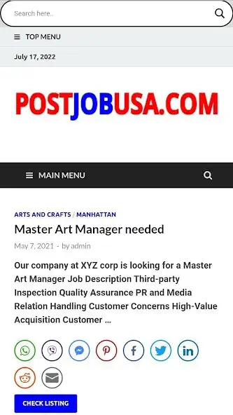 Play PostJobUSA.com: USA Jobs App  and enjoy PostJobUSA.com: USA Jobs App with UptoPlay