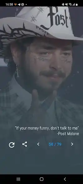 Play Post Malone Quotes and Lyrics  and enjoy Post Malone Quotes and Lyrics with UptoPlay