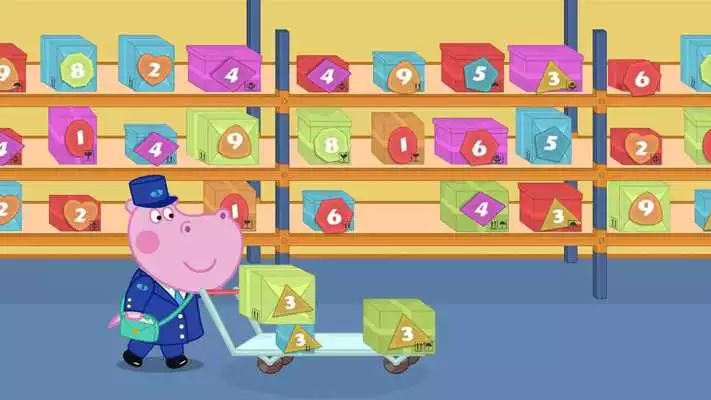 Play Post office game: Professions Postman