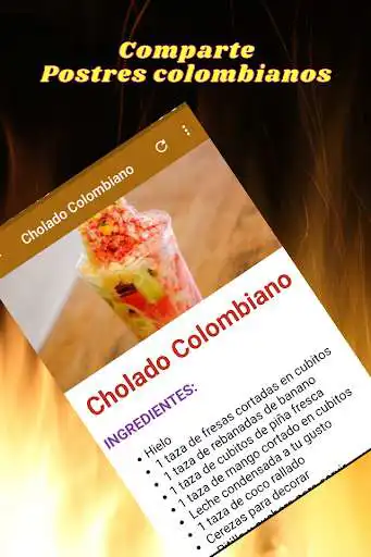 Play Postres  Colombianos as an online game Postres  Colombianos with UptoPlay