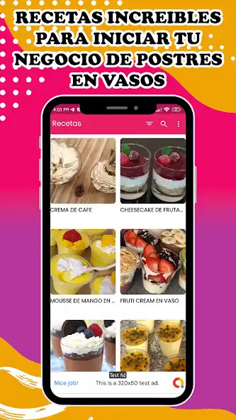 Play Postres en Vasos as an online game Postres en Vasos with UptoPlay