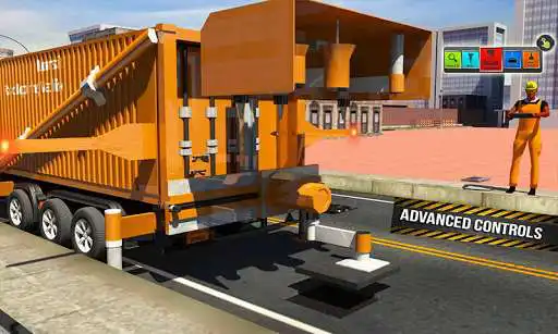 Play Pothole Repair Heavy Duty Truck: Road Construction