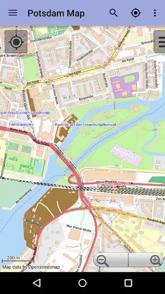 Play Potsdam Offline City Map Lite as an online game Potsdam Offline City Map Lite with UptoPlay