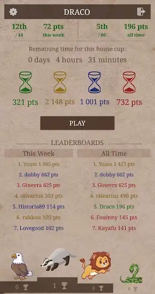 Play PotterQuiz : Difficult HP Quiz as an online game PotterQuiz : Difficult HP Quiz with UptoPlay