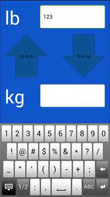 Play Pounds Kilograms Converter