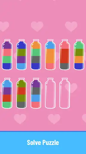 Play Pour Water - Liquid Sort - Water Sort as an online game Pour Water - Liquid Sort - Water Sort with UptoPlay