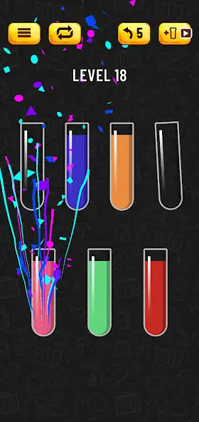 Play Pour Water Sort Puzzle as an online game Pour Water Sort Puzzle with UptoPlay
