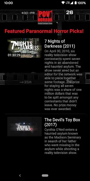 Play POV Horror as an online game POV Horror with UptoPlay