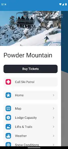 Play APK Powder Mountain  and enjoy Powder Mountain with UptoPlay com.skitude.PowderMountain