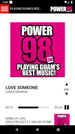 Play Power 98 Guam  and enjoy Power 98 Guam with UptoPlay